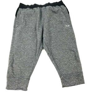 Womens Champion Gray Duo Dry Athletic Capri
